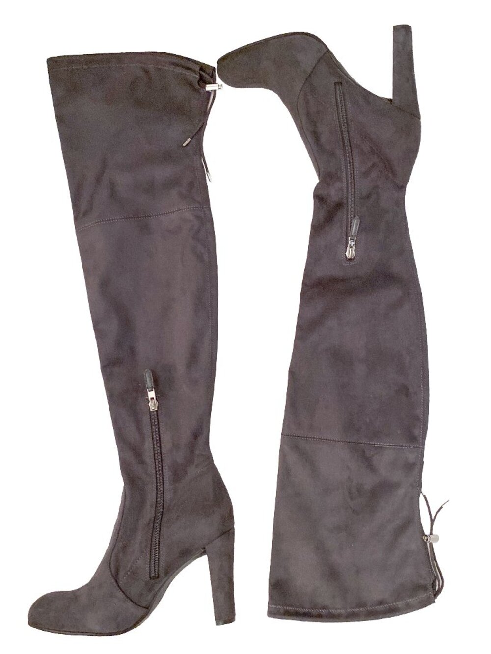 SAM EDELMAN Over-the-Knee Gray Boots Sz 8